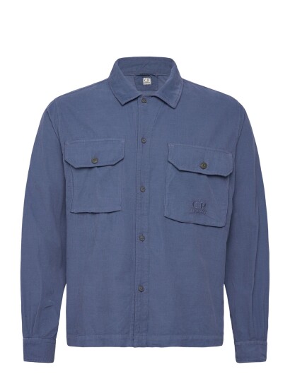 C.P. Company Corduroy Overshirt Blue XXL C.P. Company Corduroy Overshirt Blue XXL