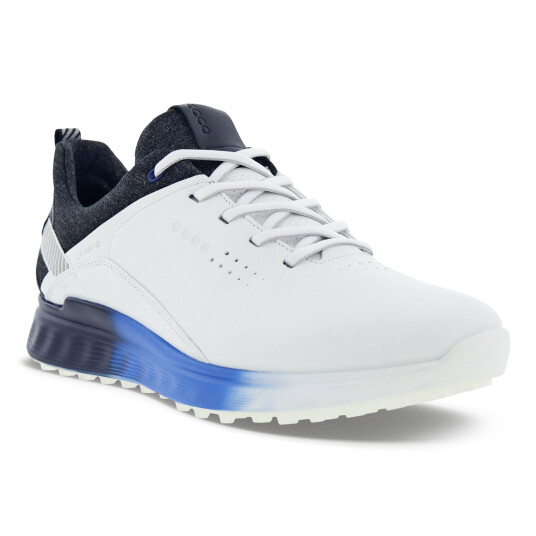 Ecco S-Three Golfsko Herre Hvit/sort 42