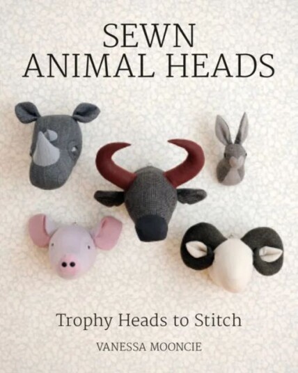 Sewn Animal Heads Av Vanessa Mooncie