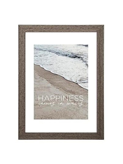 Hama Wooden frame "Waves" taupe 30 x 40 cm