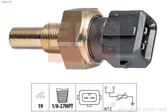 Sensor, motortemperatur EPS 1.830.119