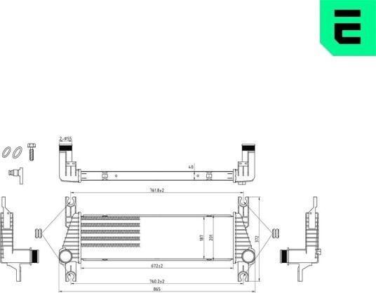Intercooler ERA 672010
