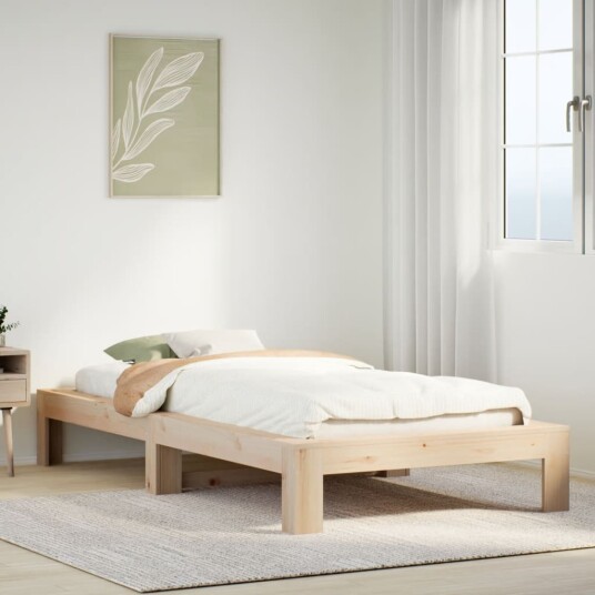  Sengeramme uten madrass 90x190 cm heltre furu 8721158369642