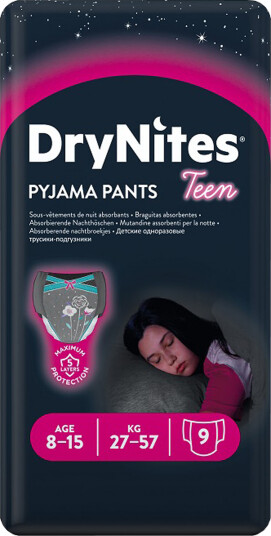 Drynites Bleie jente 8-15år 9 stk. Drynites Bleie jente 8-15år 9 stk.