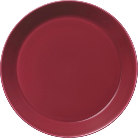 Teema Tallerken 26 cm, Kirsebærrød