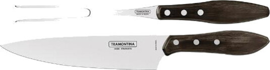 Tramontina - Churrasco forskjærsett 2 deler brun Tramontina - Churrasco forskjærsett 2 deler brun