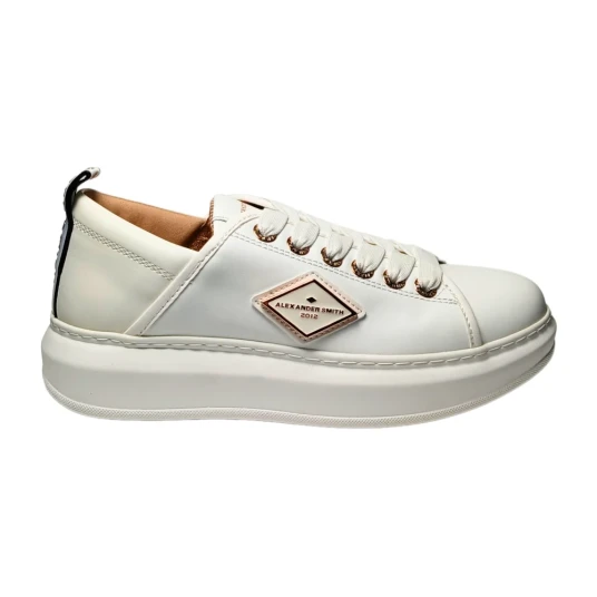 Alexander Smith Dame Sko Hvit 38 EU,