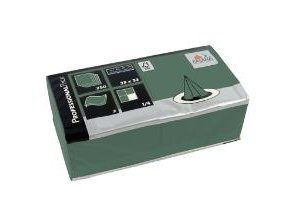 Serviet Fasana 33X33 Cm 2-Lag Svanemærket/Ecolabel Mørkegrøn,6 Pk X 250 Stk