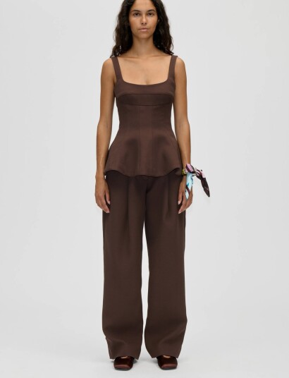 STINE GOYA 2330 Double Sided Crepe Elevated S Brown L