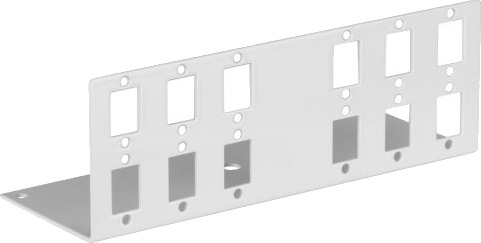 Efb Elektronik 53603.4 Rackplate Sølv 536034