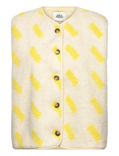 Lollys Laundry Jacell Vest Sl Yellow XL Lollys Laundry Jacell Vest Sl Yellow XL