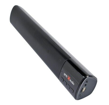 Gembird 2.0 Bluetooth Lydplanke 10W - Svart SPK-BT-BAR400-01 Gembird 2.0 Bluetooth Lydplanke 10W - Svart SPK-BT-BAR400-01