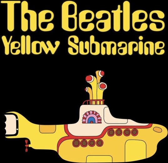 Rocksax The Beatles Yellow Submarine Sherpa Fleece Blanket 60 in x 80 in 78899456