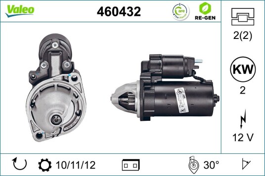 Starter VALEO 460432 Starter VALEO 460432