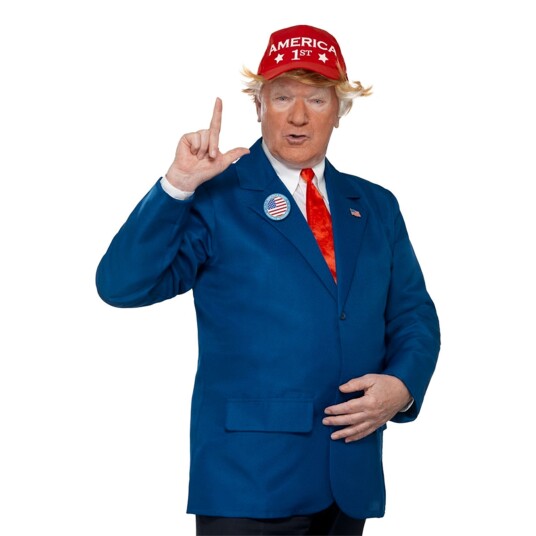 Smiffys Amerikansk President Karnevalkostyme - Medium Smiffys Amerikansk President Karnevalkostyme - Medium