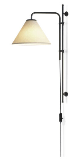 Marset Funiculí Vegglampe Fabric Sort-Sand