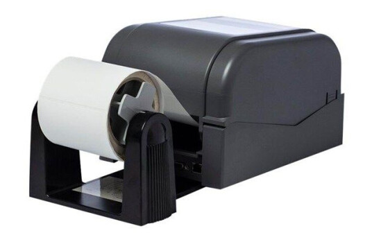 Brother external paper roll holder