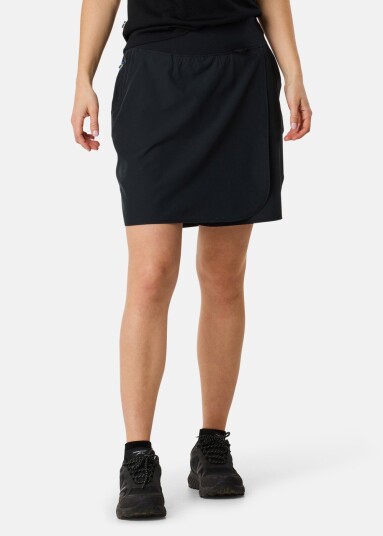 Swedemount Trondheim Trekking Skirt W Black 38 Korte Skjørt
