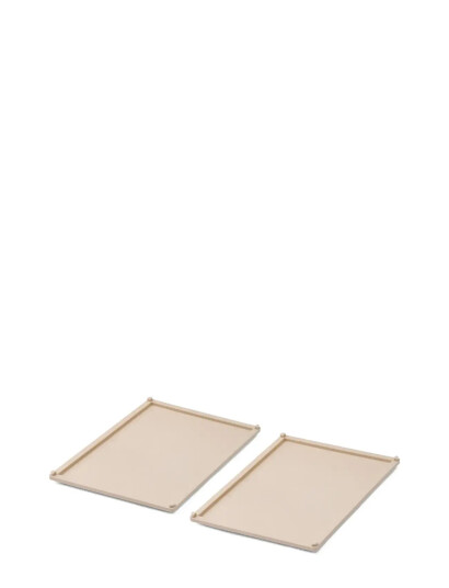 Liewood Weston Lokk 2 Pakning S Beige One Size Liewood Weston Lokk 2 Pakning S Beige One Size