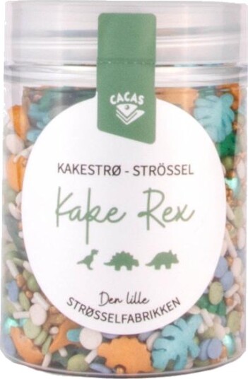 Cacas  Kakestrøssel dinosaur Kake Rex 80g