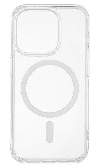 Onsala MagSeries Transparent TPU-deksel for iPhone 15 Pro - MagSafe Kompatibel