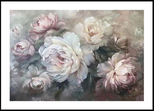 Poster Flower Paint 5 Poster Plakat / 50x70cm
