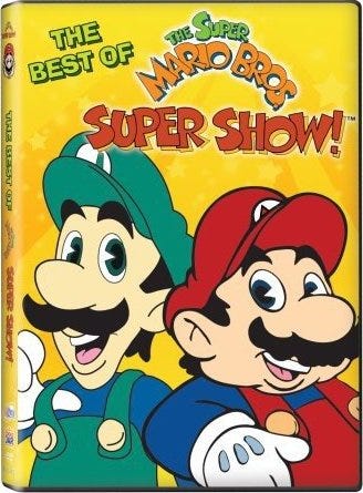 The Best Of Super Mario Bros Super Show! DVD The Best Of Super Mario Bros Super Show! DVD