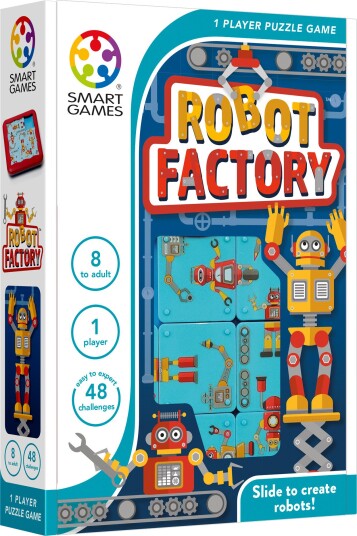 SmartGames Robot Factory Spill 8+ År