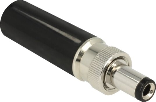 Delock Strømkontakt Dc Jakk 5,5 Mm X 9,5 Mm Id: 2,5 Mm Hann 18 V 2 A