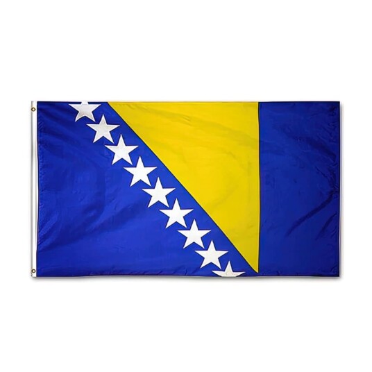 Bosnia Flagget 150 x 90 cm Bosnia Flagget 150 x 90 cm