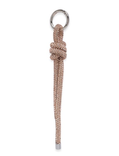 Pipol"s Bazaar Gala Sparkle Charm Holder Champagne Rose   Beige   ONE SIZE