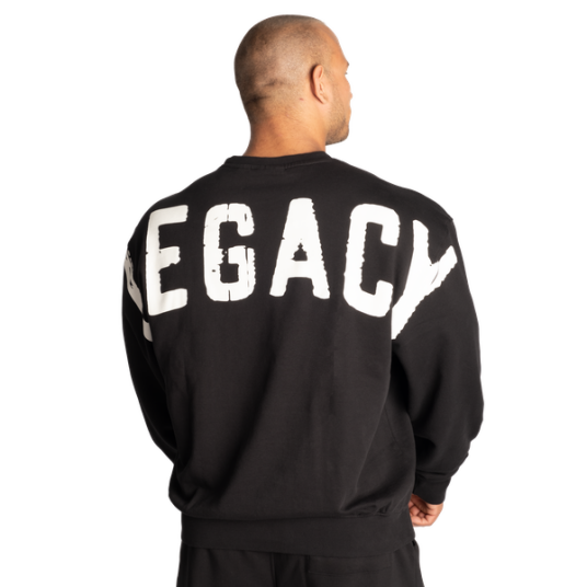 Better Bodies Legacy Sweater Svart / S Better Bodies Legacy Sweater Svart / S