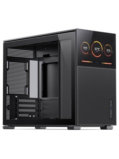 Jonsbo D31 mesh Screen - black - Kabinett - Minitower - Svart