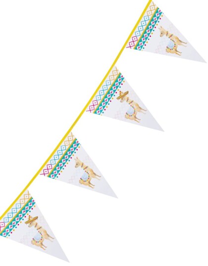 6 Meter Vimpelbanner Lama Fest