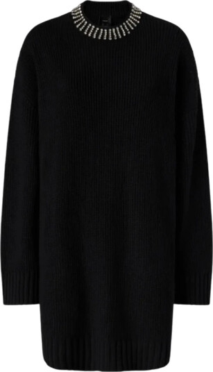 Pinko Dame Kjoler Svart M,