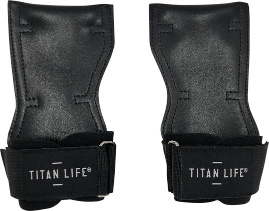 Titan Life - Lifting Grips, håndleddsstøtte One Size BLACK Titan Life - Lifting Grips, håndleddsstøtte One Size BLACK