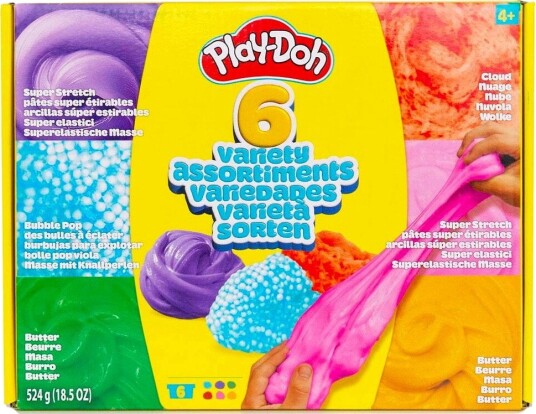 Play Doh Multi Variety Box 6 Pack