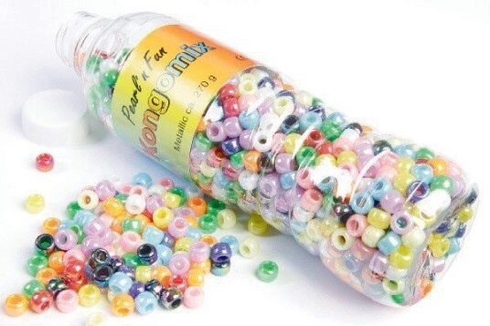 Pearl`n fun Beads Congo mix metallic 270 g