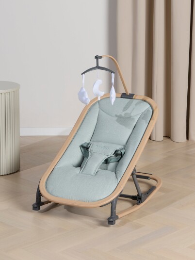 Beemoo PLAY Soothe Vippestol Green Melange/Nature Beemoo PLAY Soothe Vippestol Green Melange/Nature