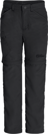 Jack Wolfskin Kids" Safari Zip Off Pants Black 176