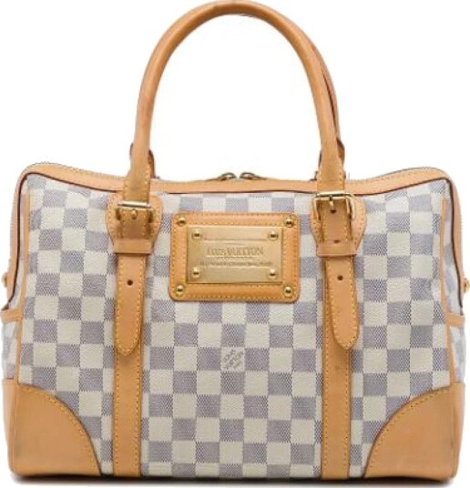 Louis Vuitton Vintage Dame Pre owned Hvit ONE SIZE, Louis Vuitton Vintage Dame Pre owned Hvit ONE SIZE,