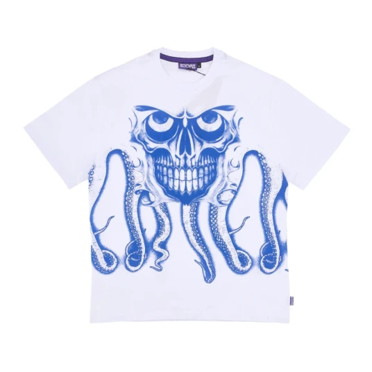 Octopus Herre Topper Hvit L