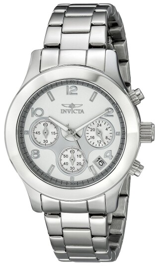 Invicta Dameklokke 19216 Angel Sølvfarget/Stål Ø38 mm Invicta Dameklokke 19216 Angel Sølvfarget/Stål Ø38 mm