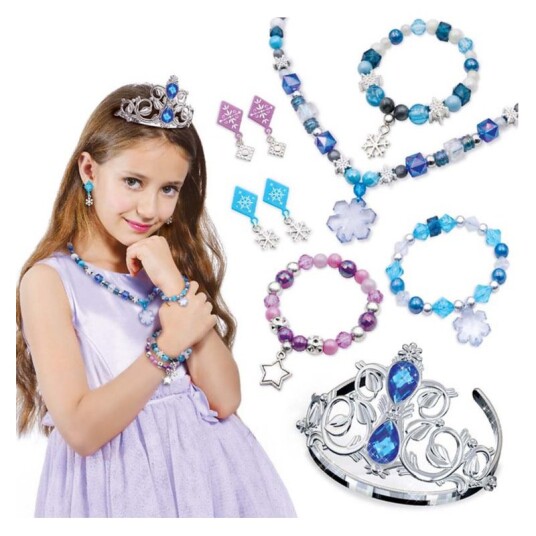 So Beads Design-Din-Egen Smykkesett Fantasitsk Isprinsesse