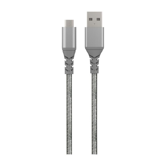 DACOTA PLATINUM USB-MUSB KABEL 3 M, GRÅ