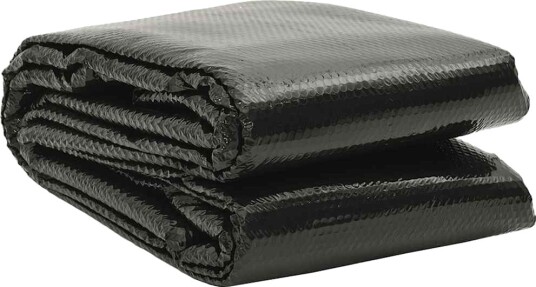 vidaXL Bassengtrekk rektangulært 500x300 cm PE svart