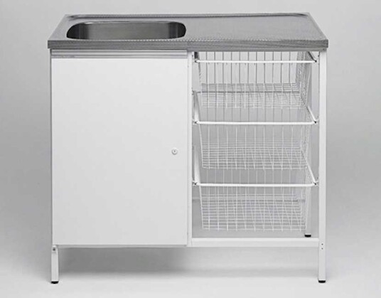 Contura Steel Oppvaskbenk CAB 10 Hvit