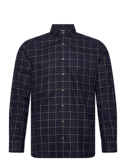 Hackett London Navy Flan Tattersall - Multi/patterned - S
