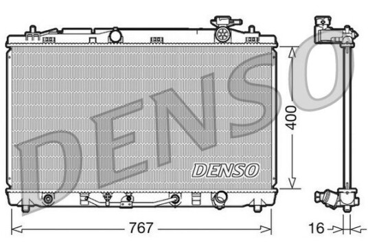 Radiator DENSO DRM50030 Radiator DENSO DRM50030