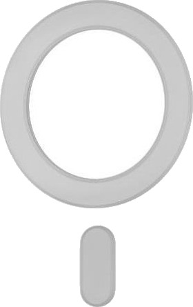 Celly Magcadapterwh Magnetisk Ring Hvit Plast Universell 10 G